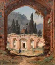 Ruinerne af Aschroff -paladset